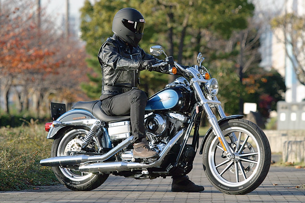 Harley Davidson ダイナ ローライダー バイク足つき アーカイブ タンデムスタイル