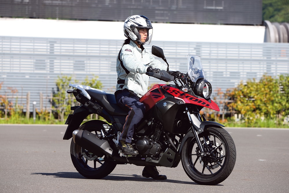 Suzuki Vストローム250 バイク足つき アーカイブ タンデムスタイル