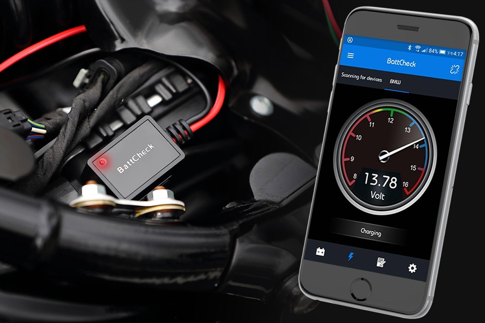 スマホで愛車のバッテリー状態をチェック！キジマのBluetooth対応バッテリーチェッカー『BattCheck』 - バイクニュース -  タンデムスタイル