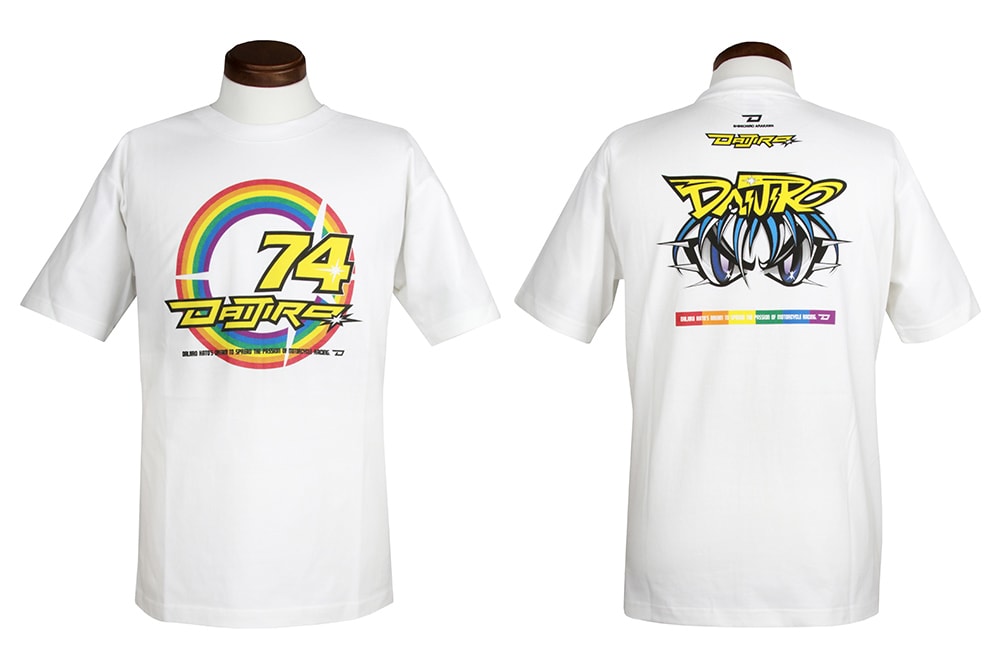 シンイチロウアラカワからあの伝説のレーサーを描いた 74 Rainbow T Shirts が登場 ガジェット通信 Getnews