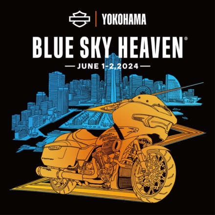 ライダーじゃなくても楽しめるフェス！ハンバーガーにアメカジ雑貨　‟BLUE SKY HEAVEN”6月1日・2日開催！