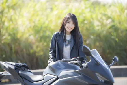 CBR250RRに乗る女子高生ライダーが『CBR400R』に乗った感想「最高です。欲しくなりました」