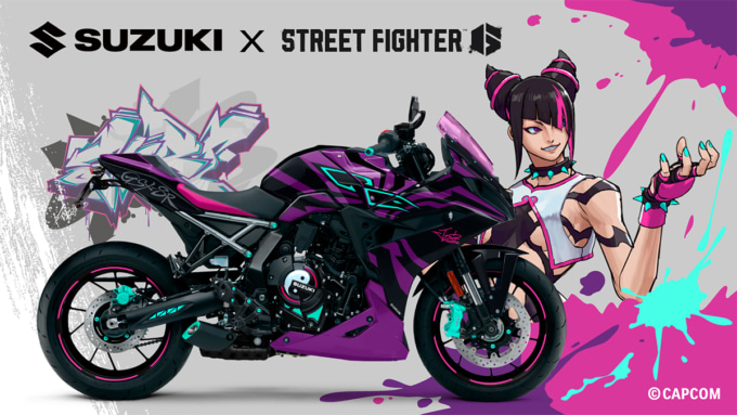 SUZUKI&STREET FIGHTER6コラボ